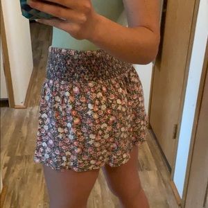 Comfy floral shorts